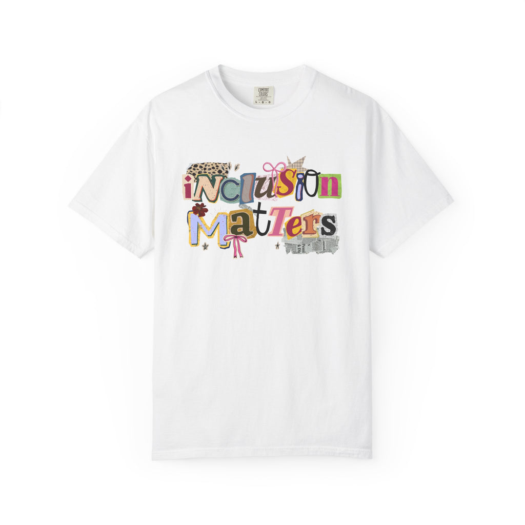 Inclusion Matters Scrapbook Letters