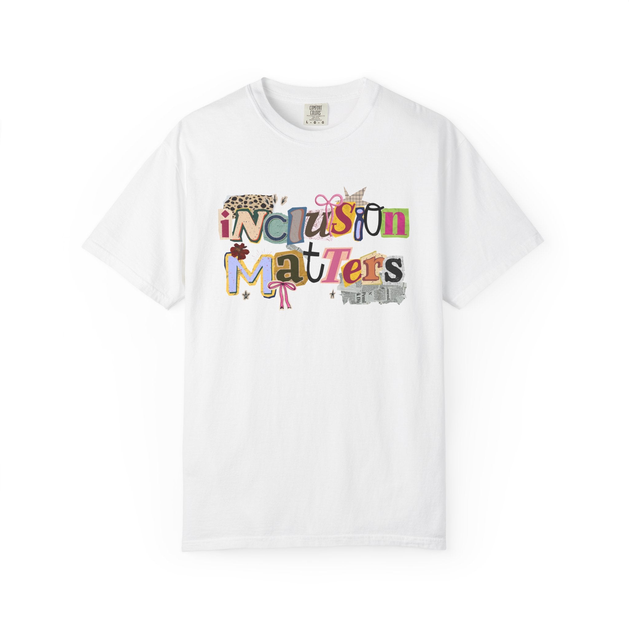Inclusion Matters Scrapbook Letters