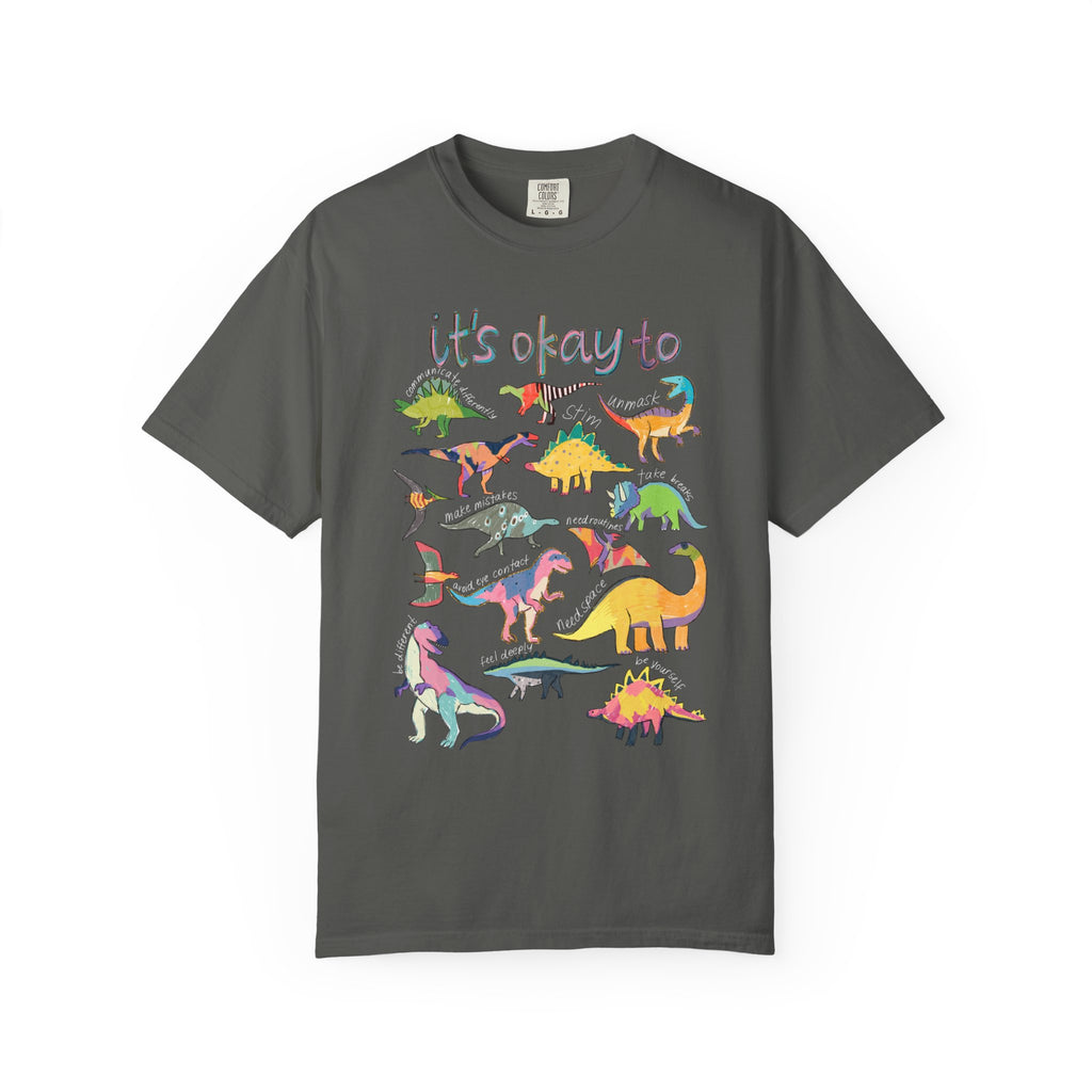 Dinosaur It's Okay To Shirt