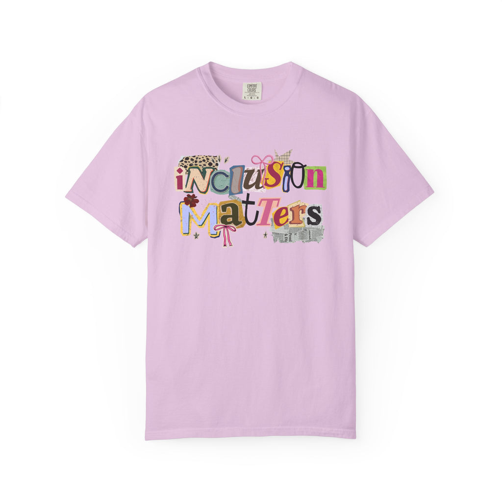 Inclusion Matters Scrapbook Letters