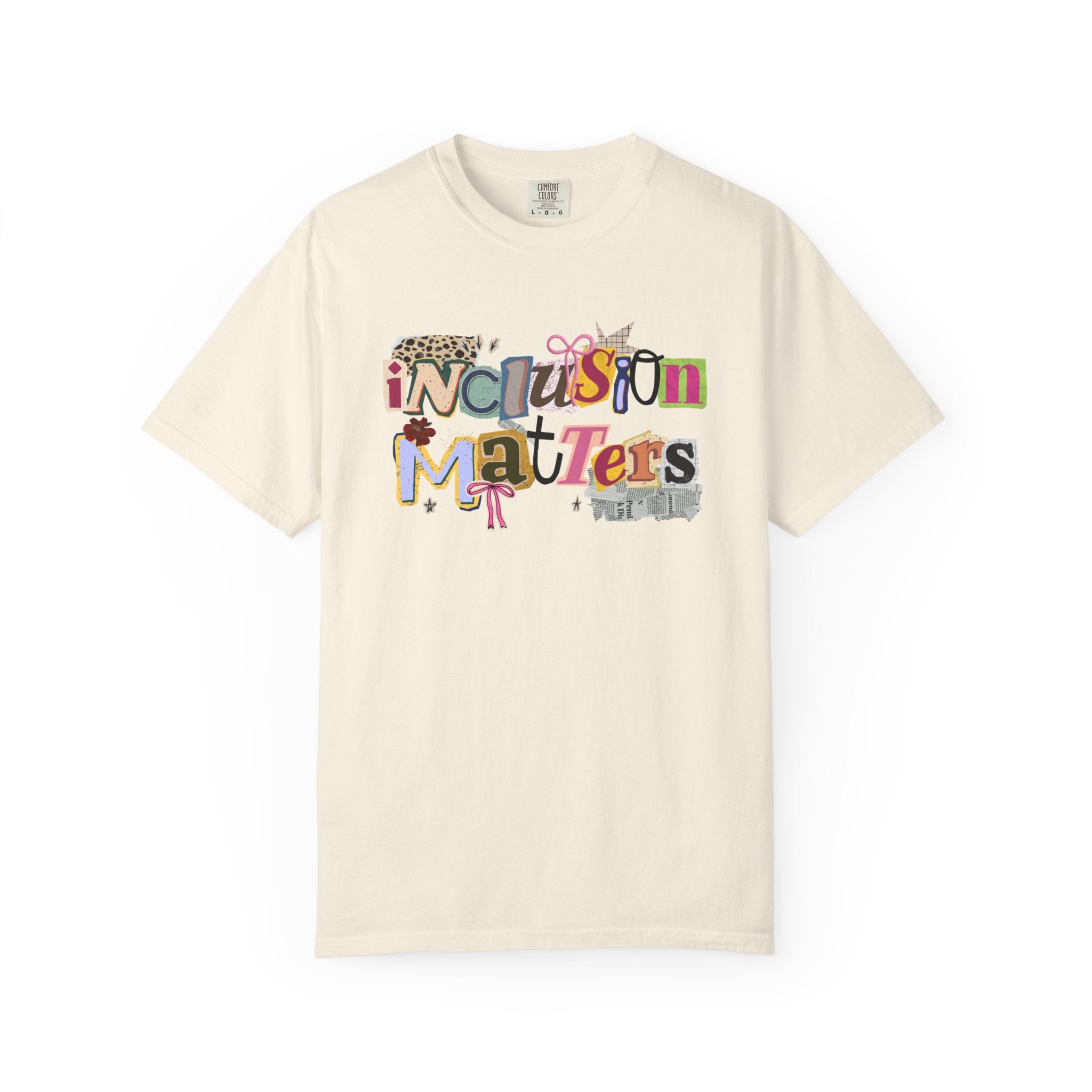 Inclusion Matters Scrapbook Shirt