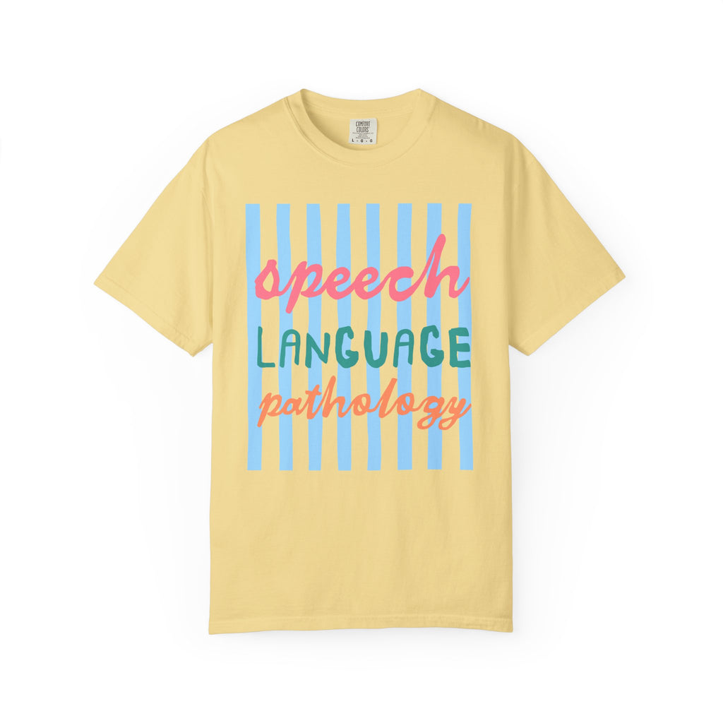 Speech Language Pathology Striped