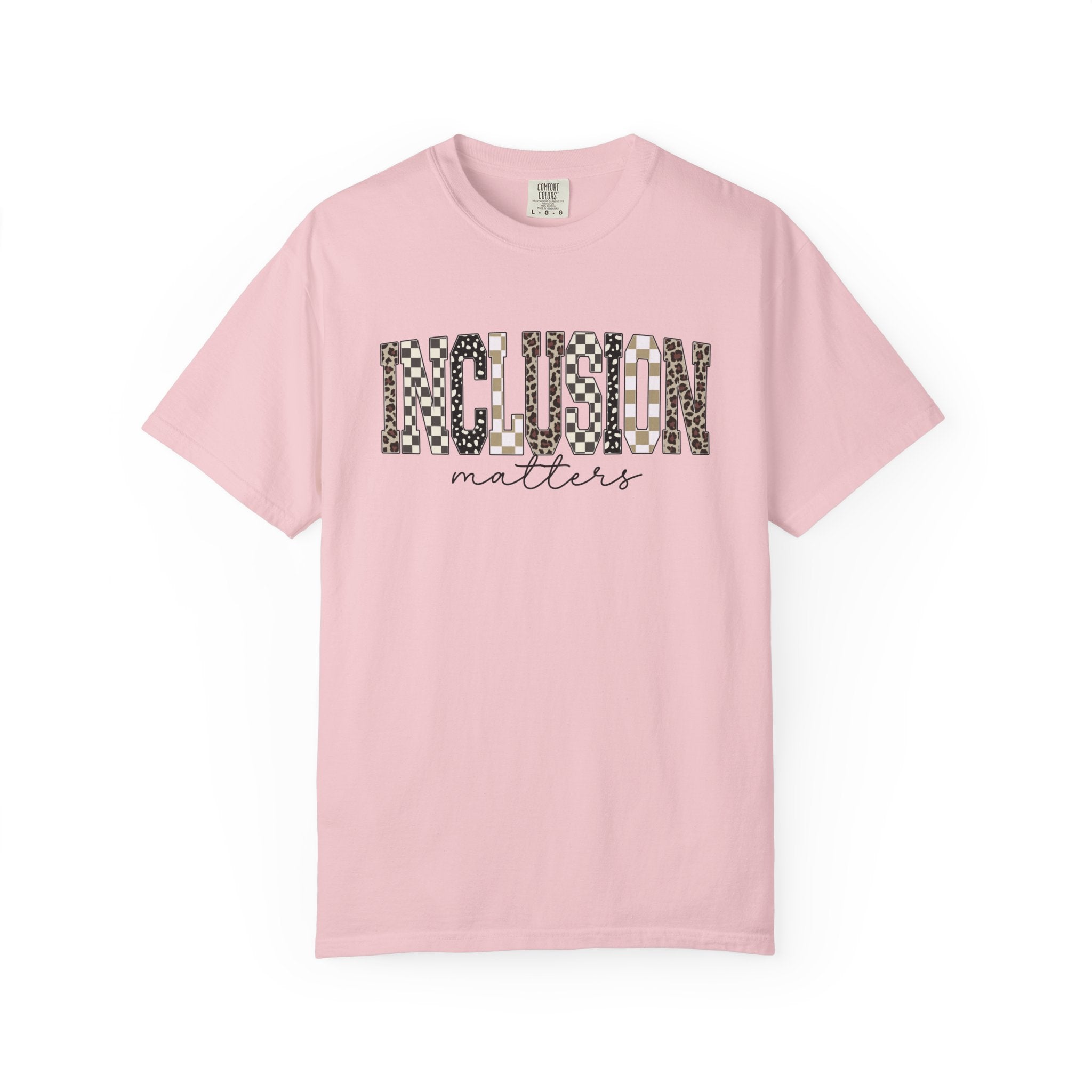 Inclusion Matters Patterned Letters