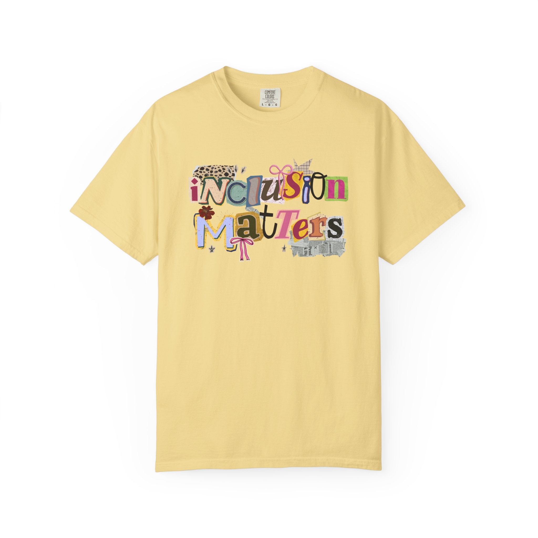 Inclusion Matters Scrapbook Shirt