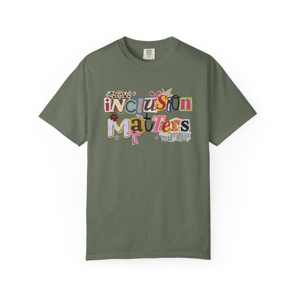 Inclusion Matters Scrapbook Shirt
