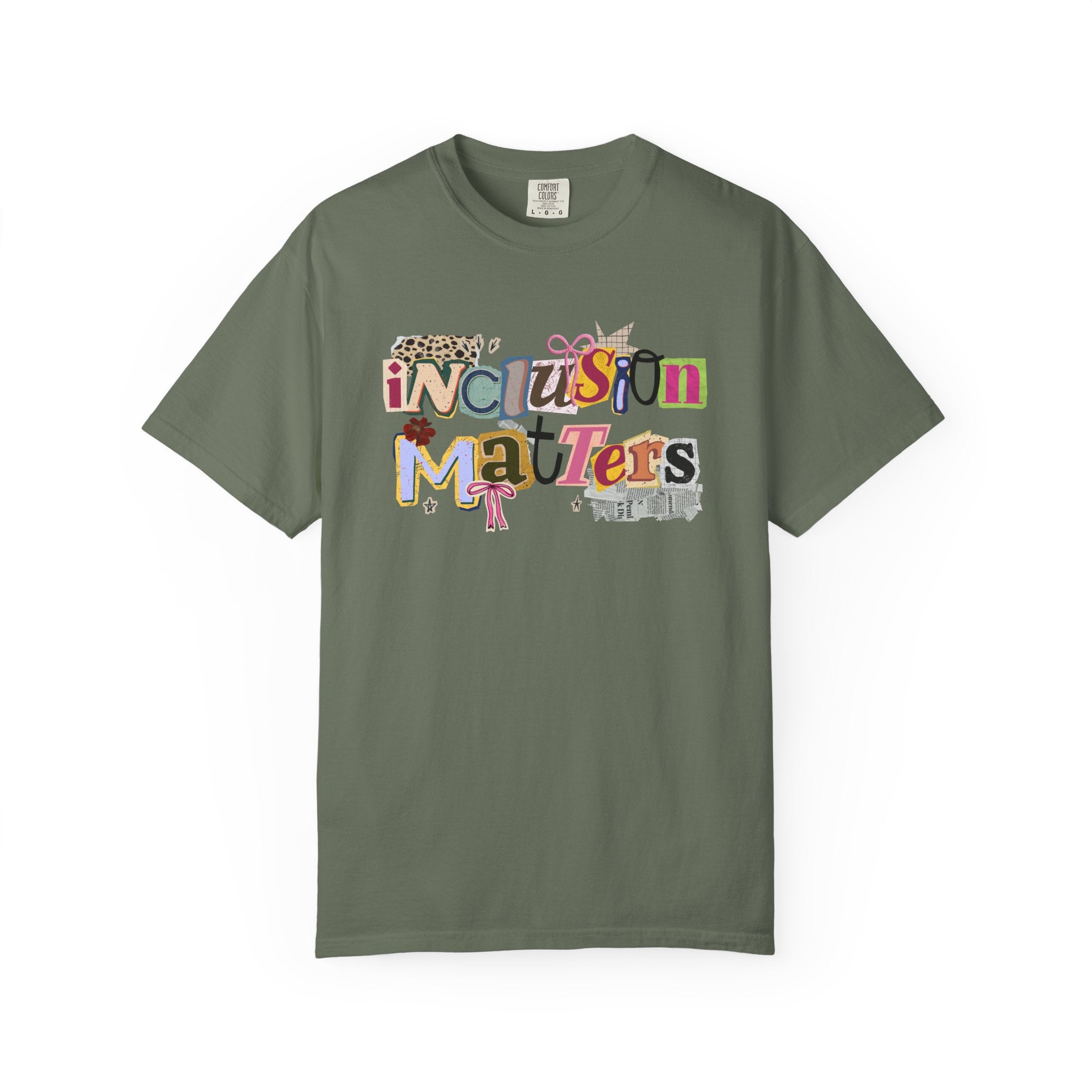 Inclusion Matters Scrapbook Shirt