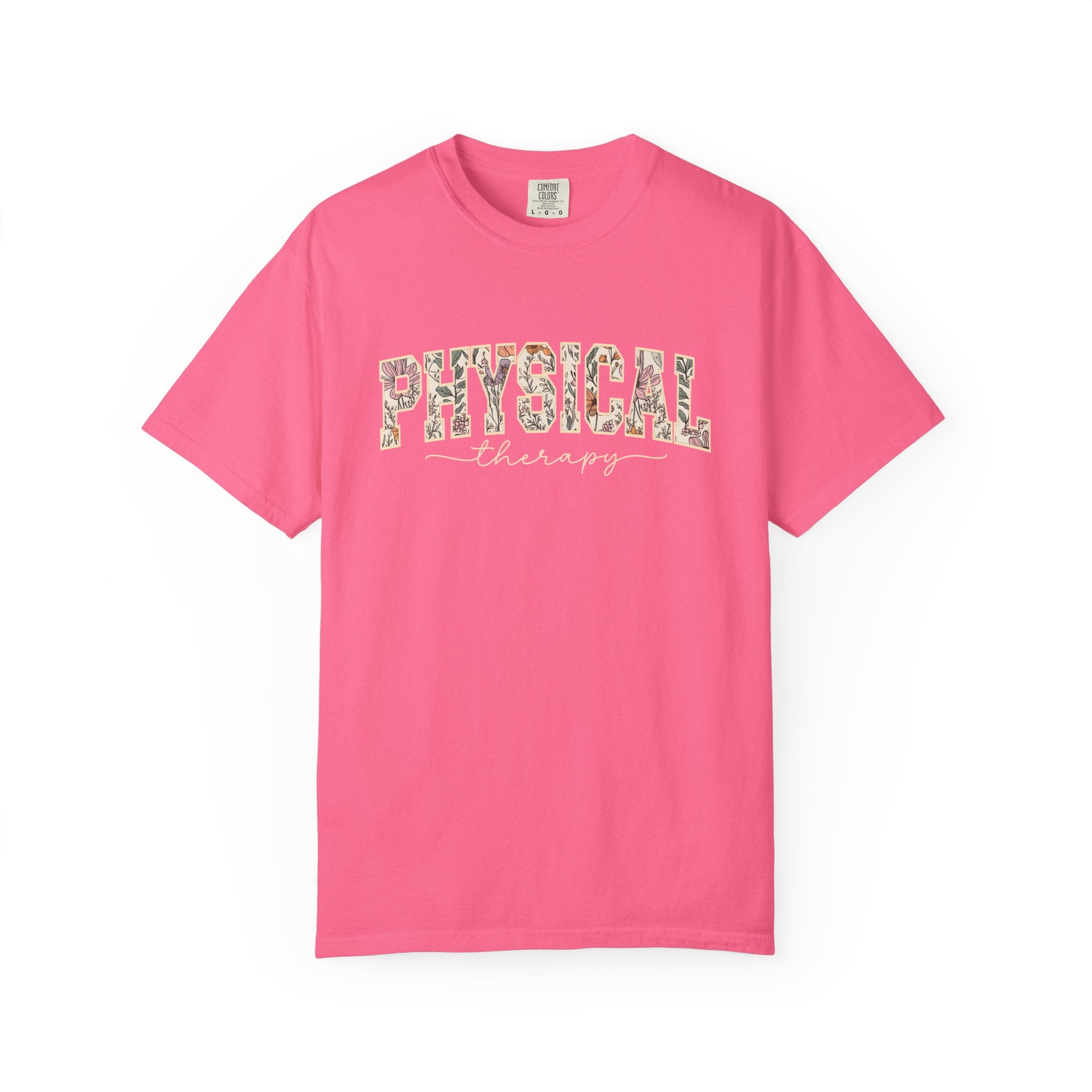 Physical Therapy Floral Shirt