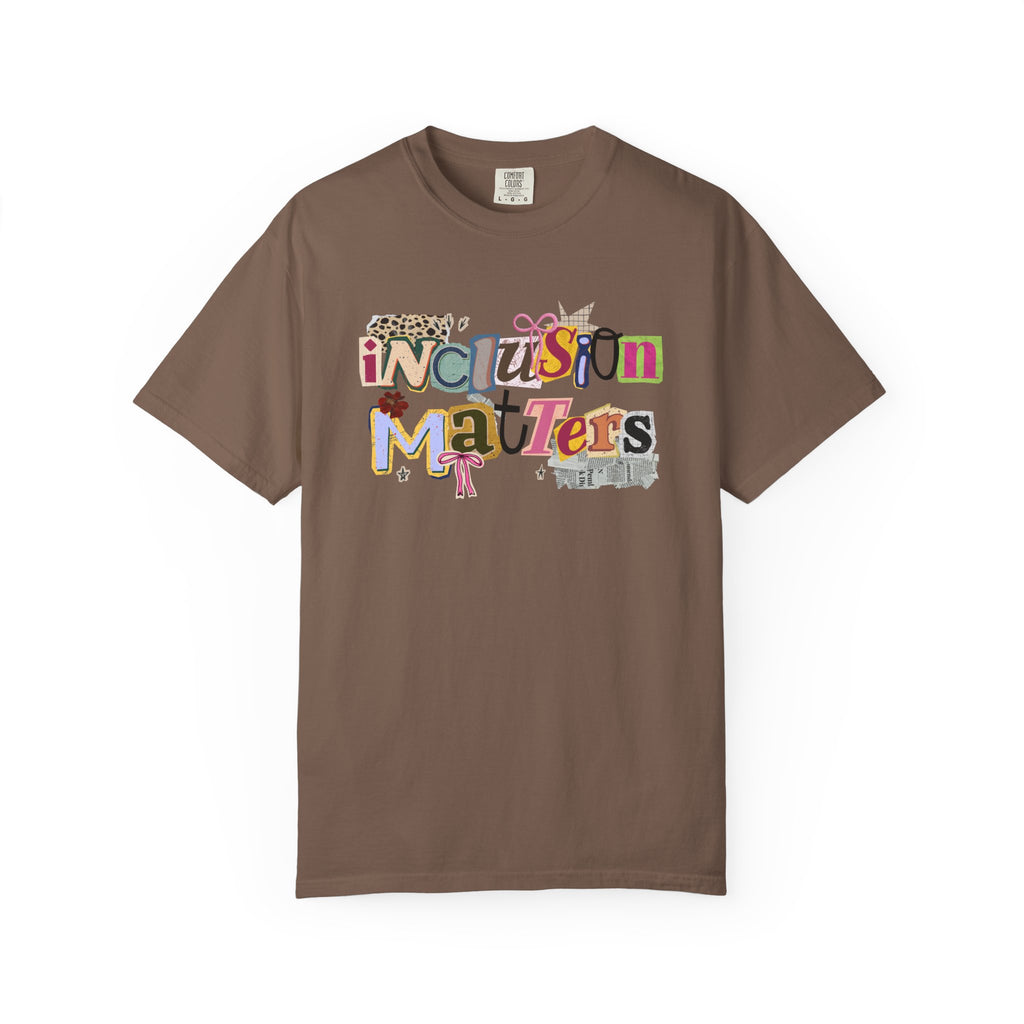 Inclusion Matters Scrapbook Shirt