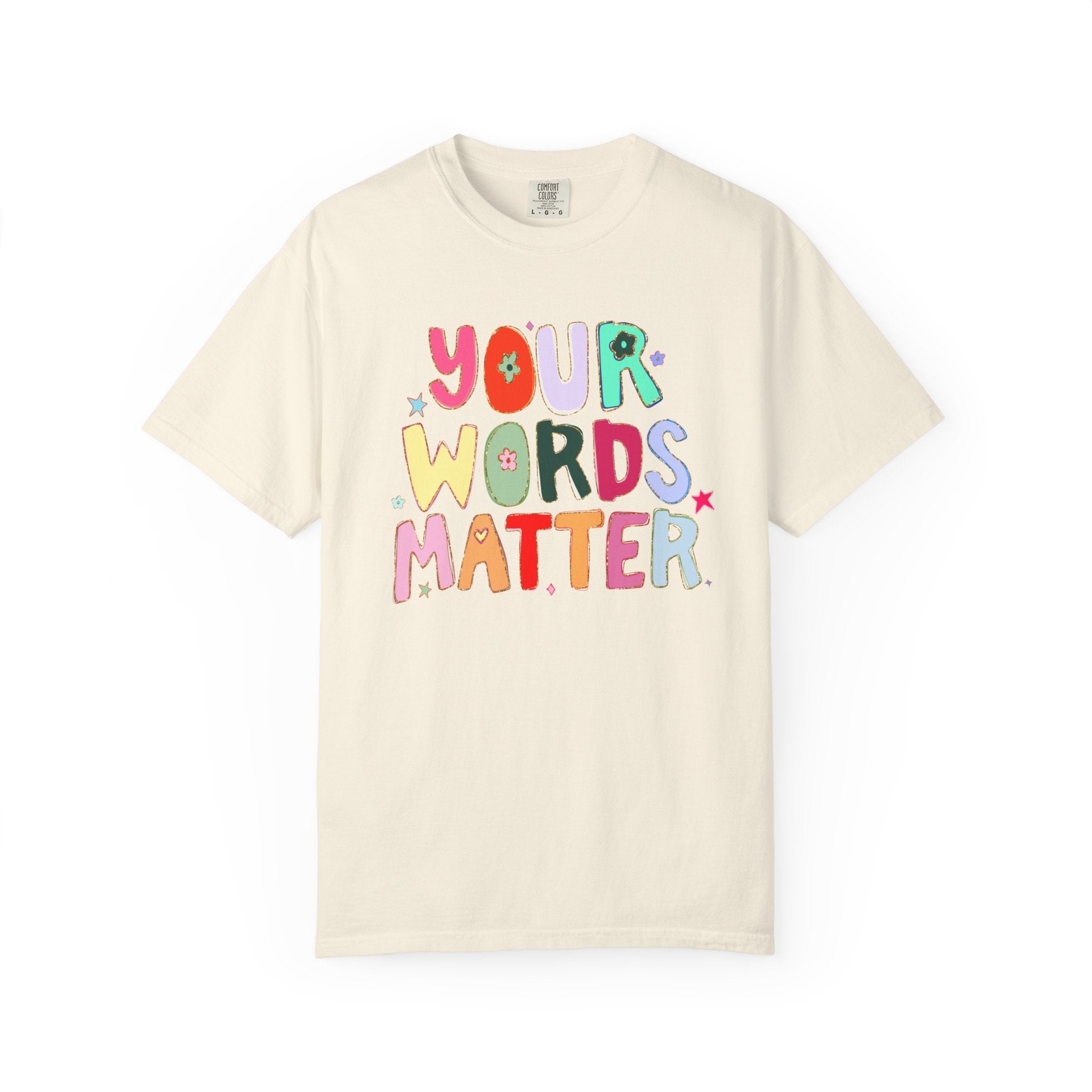 Your Words Matter Hand Drawn