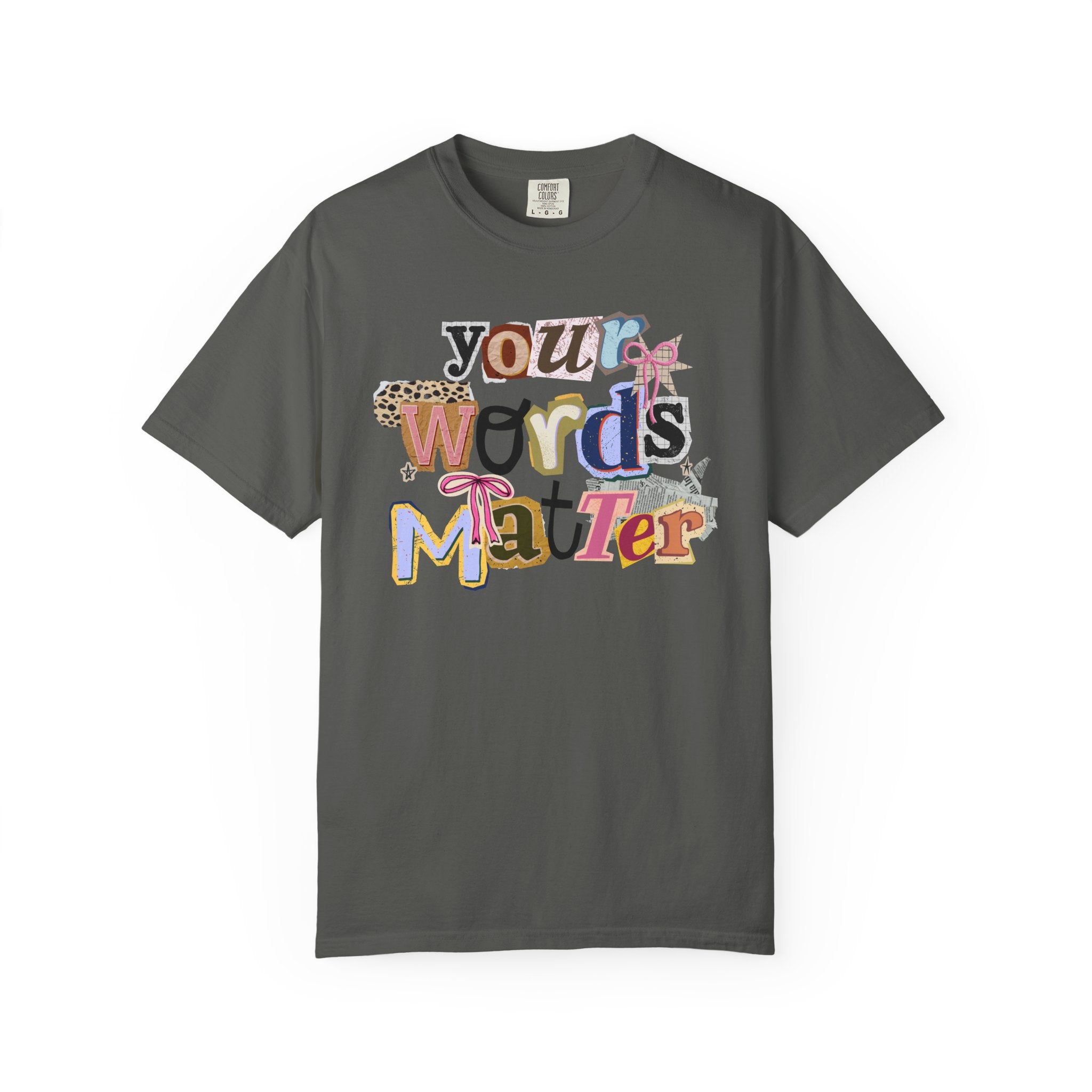 Your Words Matter Scrapbook Letters