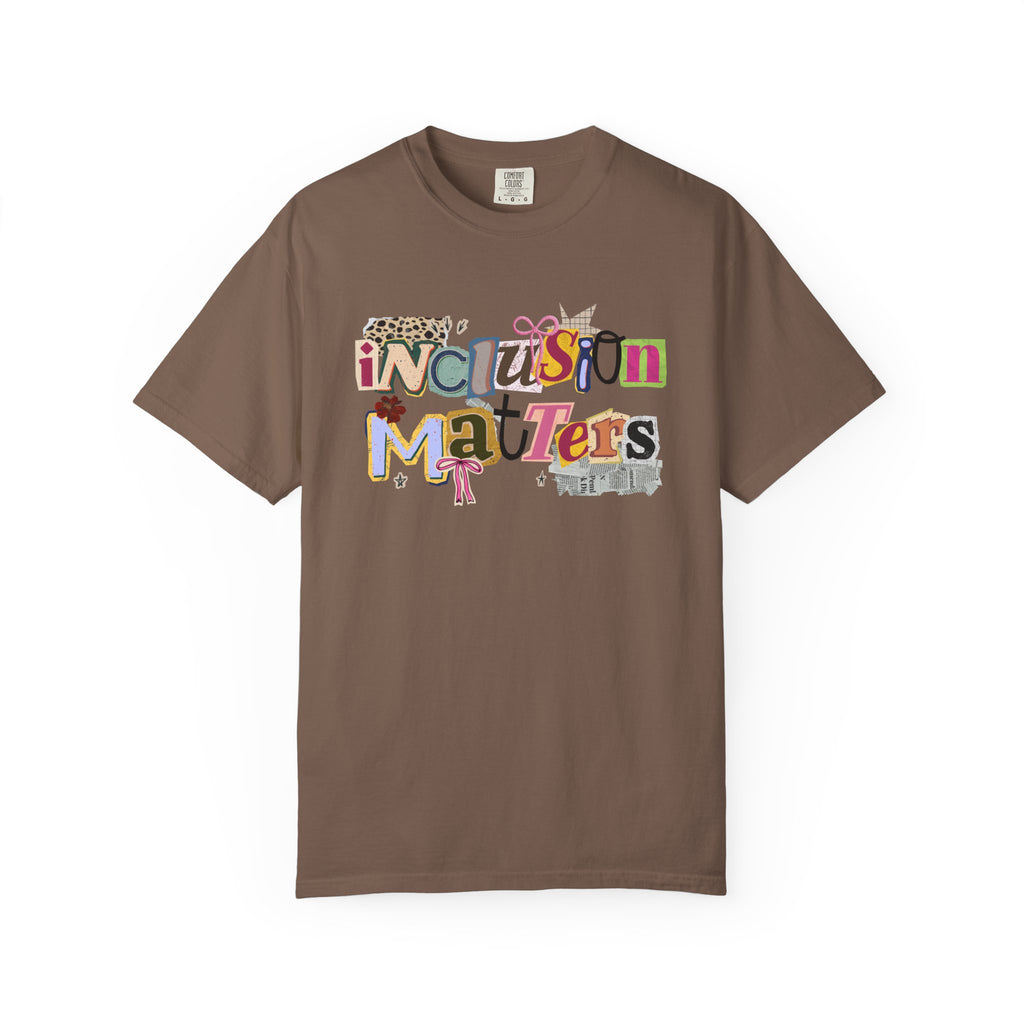 Inclusion Matters Scrapbook Letters