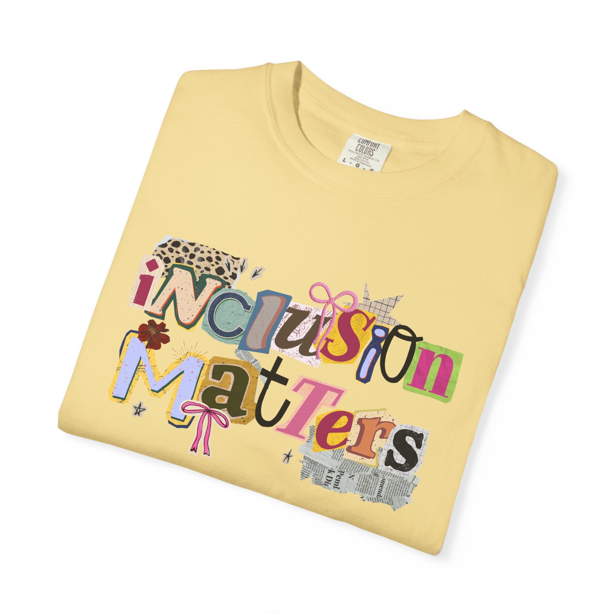 Inclusion Matters Scrapbook Letters