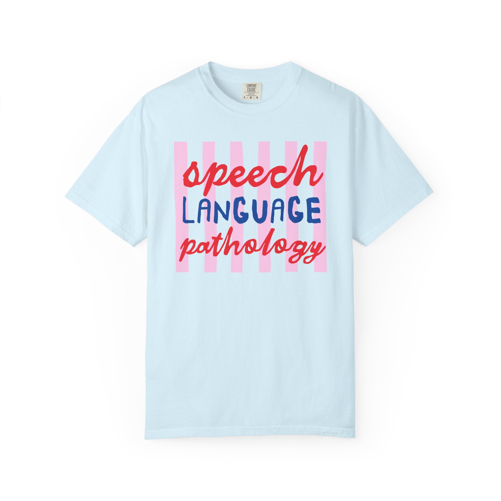 Speech Language Pathology Striped
