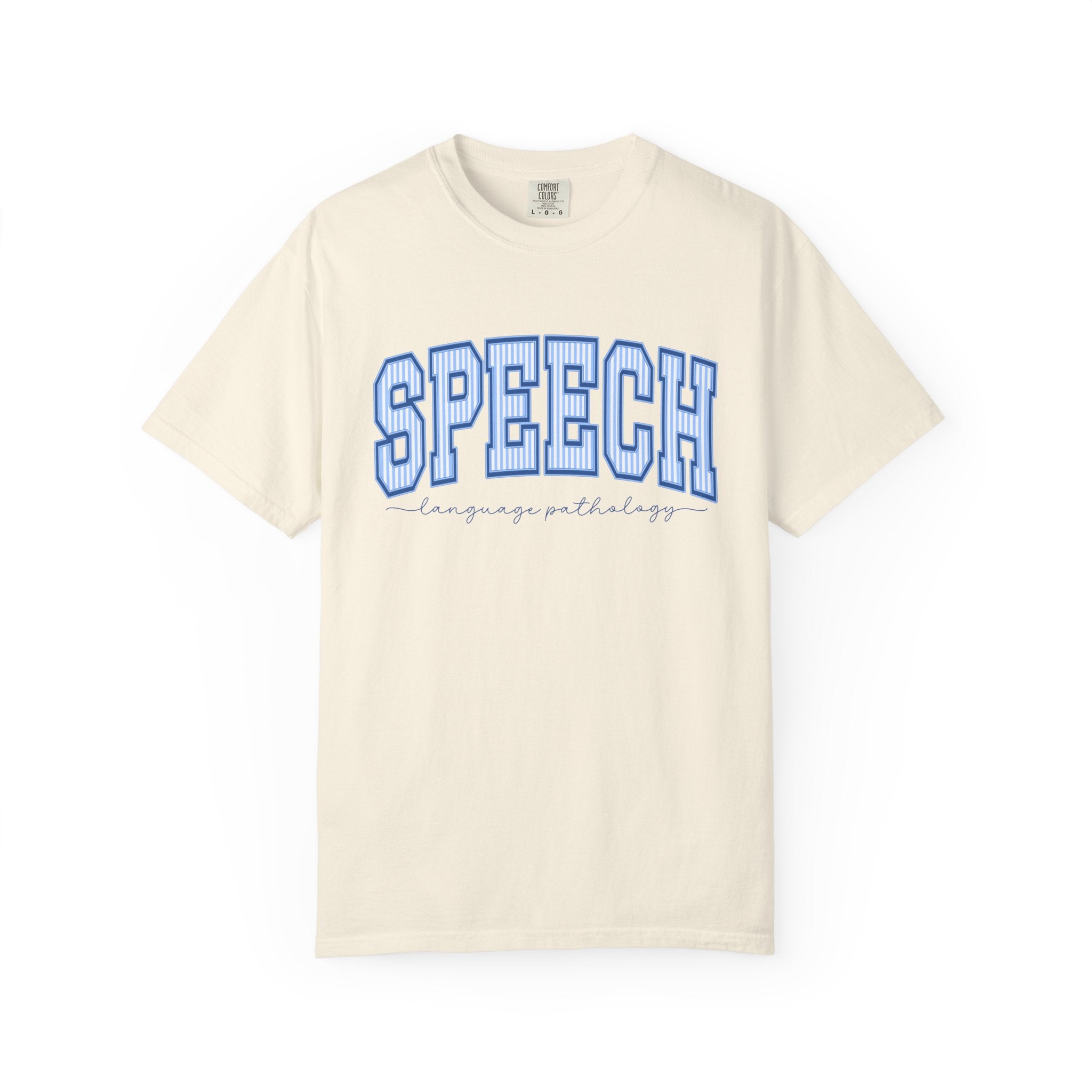 Seersucker Speech Therapy Shirt